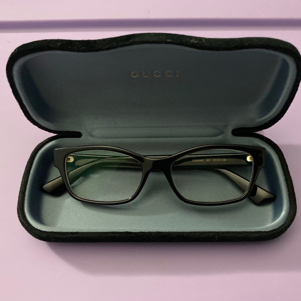 Gucci GG0635O Black Eyeglass Frames
